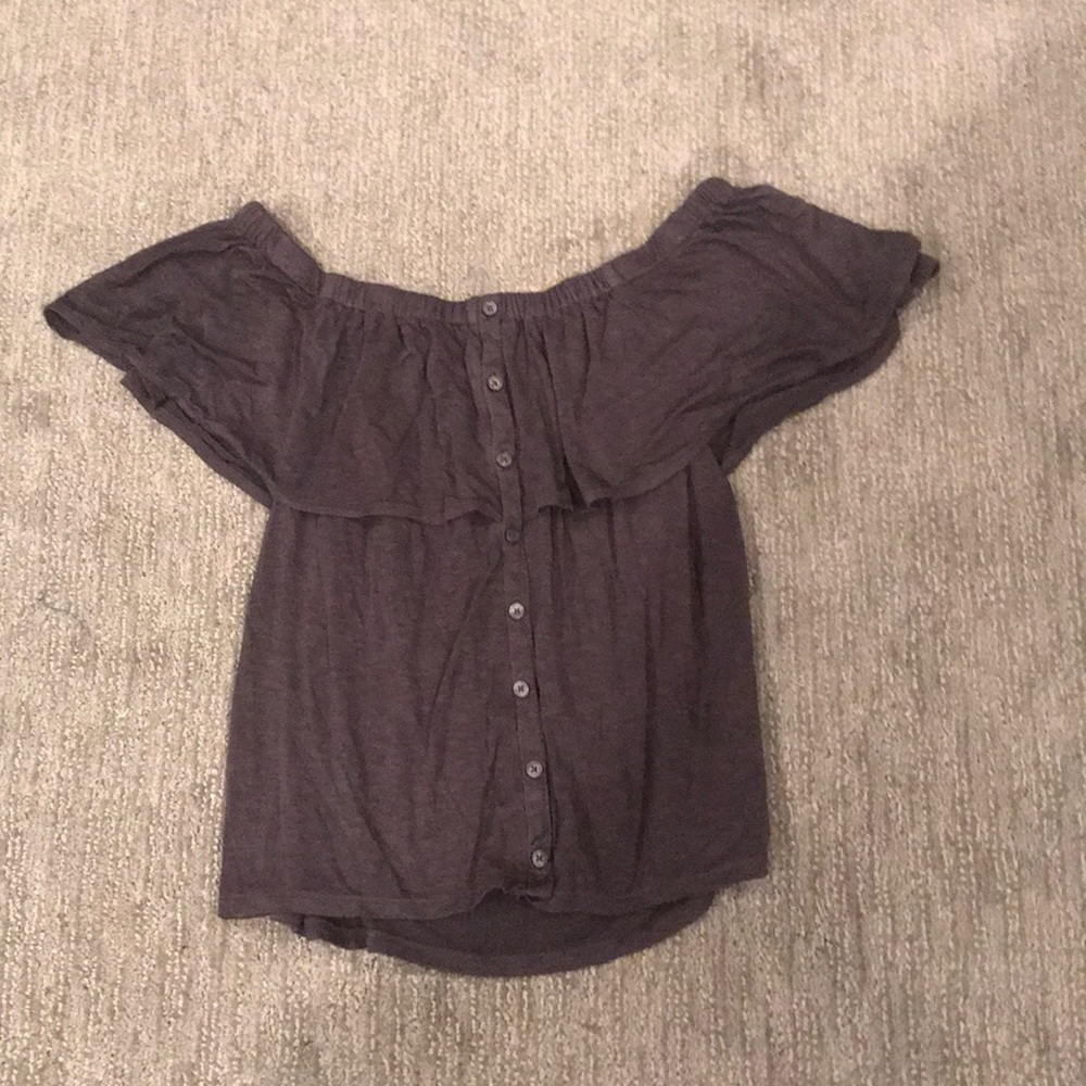 Off the shoulder shirt